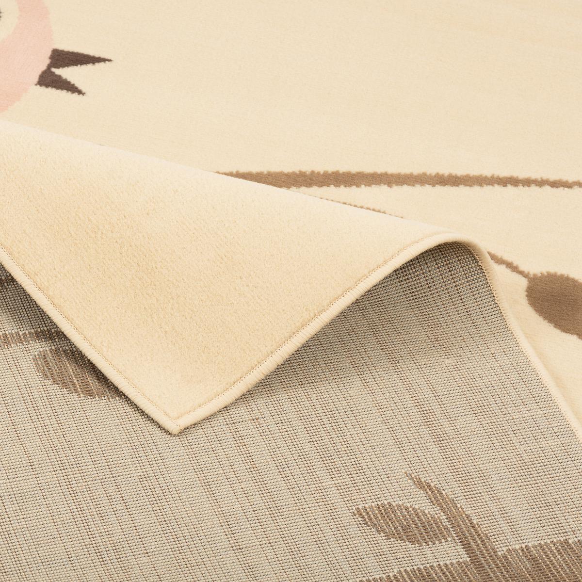 KINDERTEPPICH TRENDLINE VÖGEL PASTELL BEIGE BLAU - Beige, Textil (80/150cm) - Pergamon