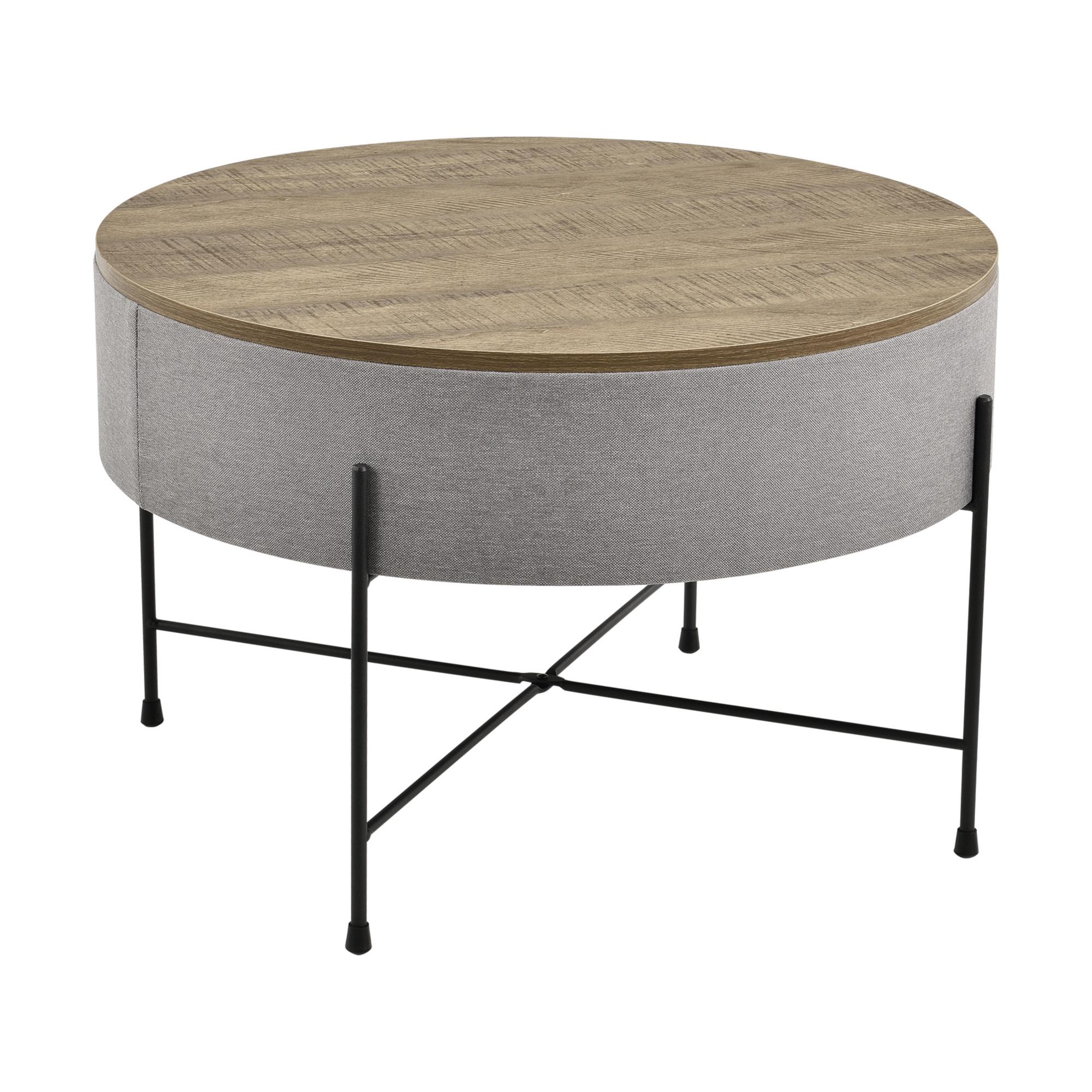 COUCHTISCH Tauranga 60/60/40 - Grau, Metall (60/60/40cm) - [en.casa]