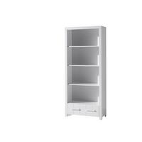 STANDREGAL Karalynn 87x39x206 aus MDF in der Farbe Weiß - Weiß, Holzwerkstoff (87/206/39cm) - 58aufmkessel