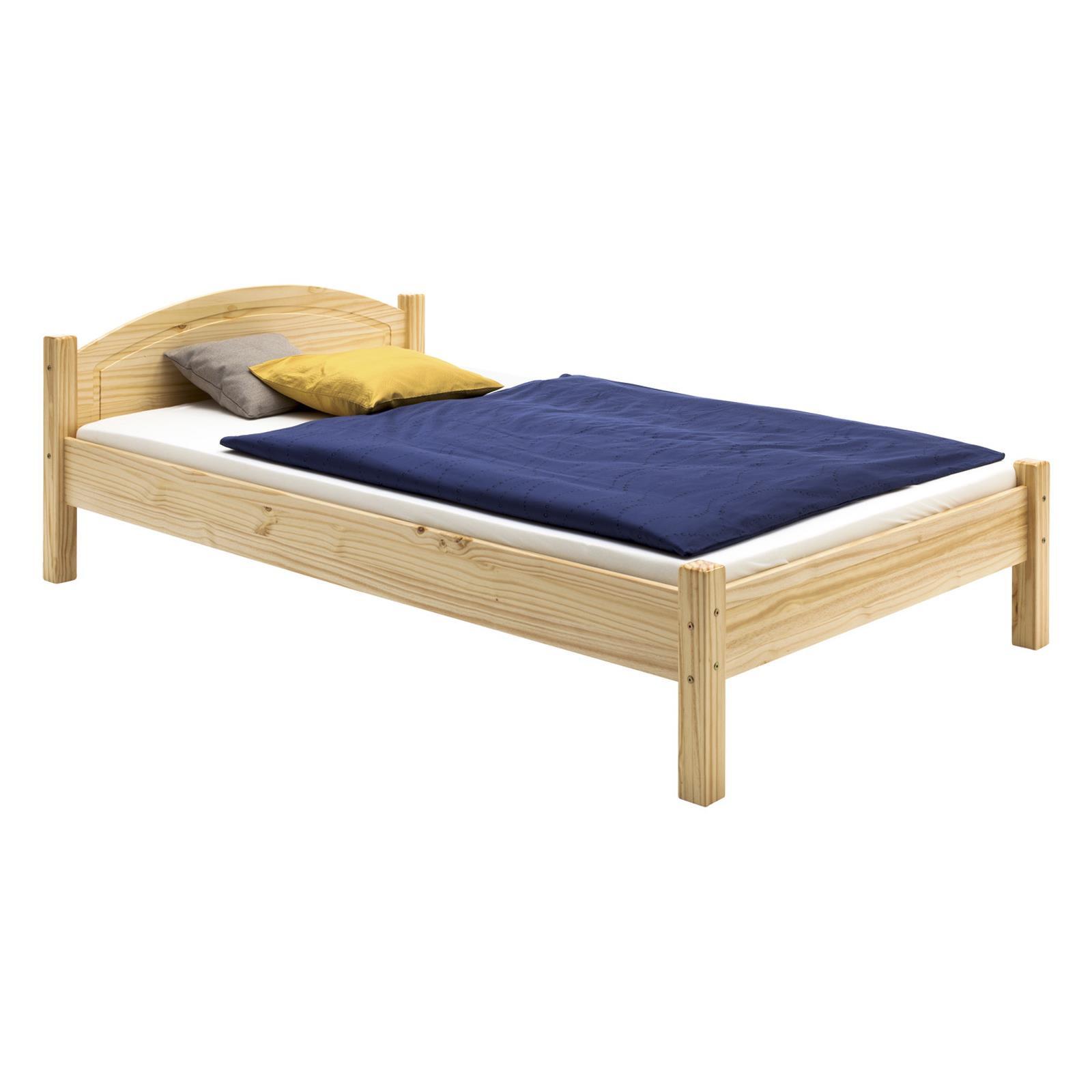 HOLZBETT MARIE 100x200 cm natur - Naturfarben, Holz (100/200cm) - IDIMEX