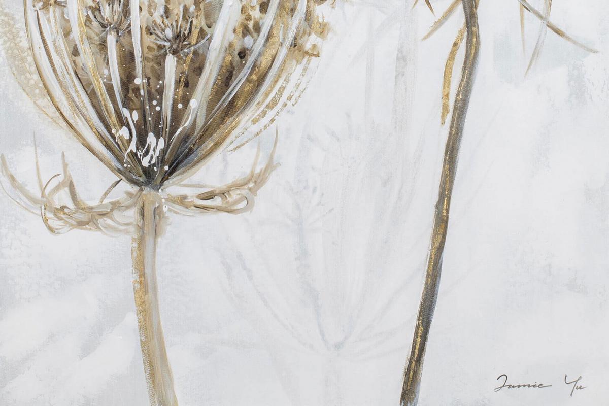 ACRYLBILD HANDGEMALT 60/90 cm - Beige, Holz/Textil (60/90cm) - KUNSTLOFT