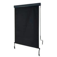 VERTIKALMARKISE Schwarz - Schwarz, Textil (100/250/8cm) - MCW
