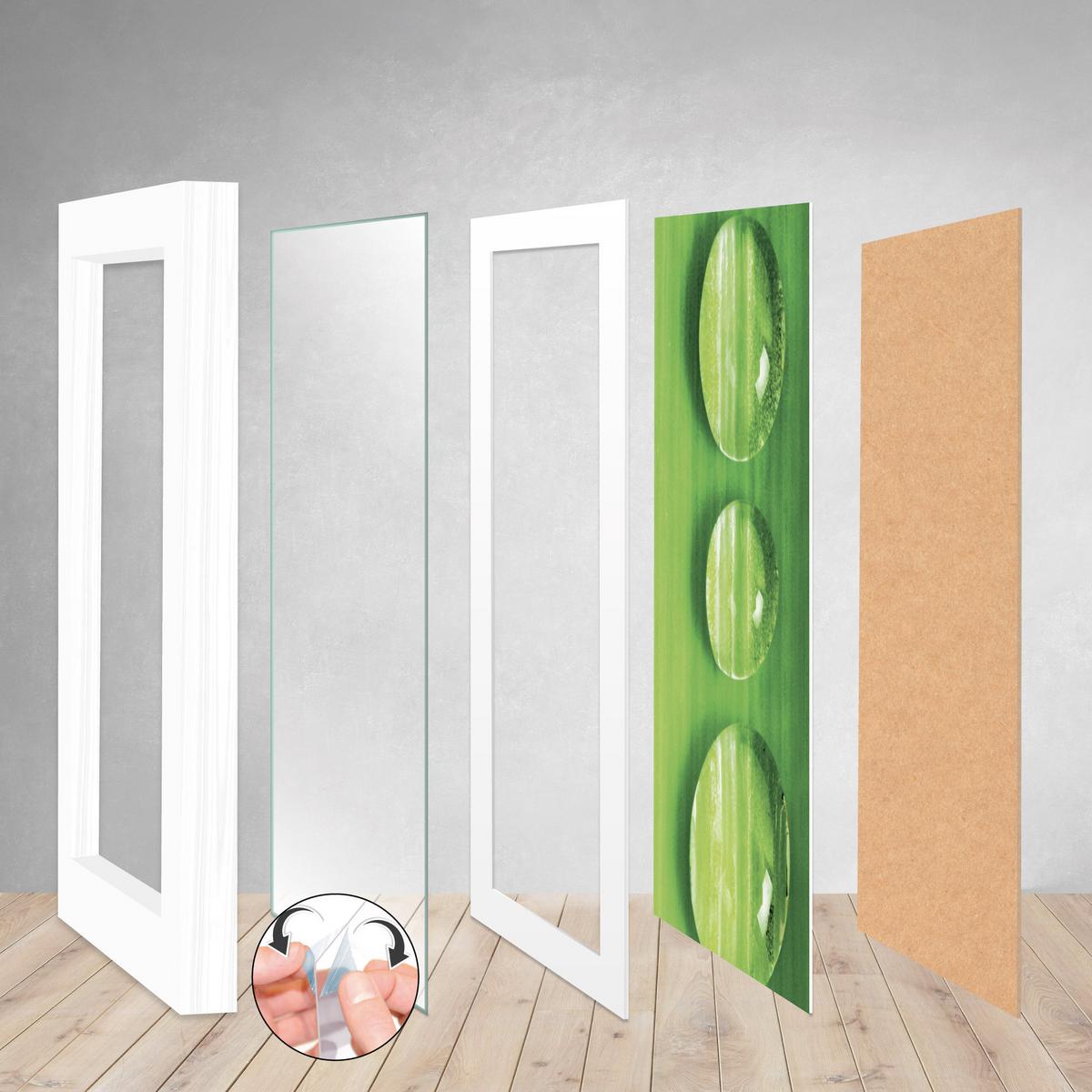 BILDERRAHMEN Nature MDF Weiß (24tlg) - Weiß, Holzwerkstoff (26/27cm) - BoMoe