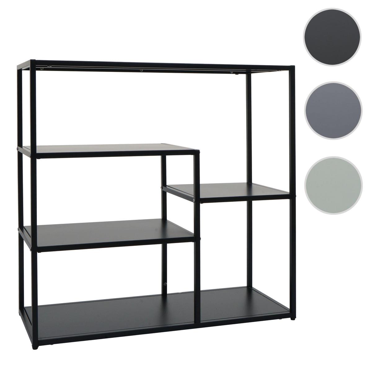 REGAL Schwarz - Schwarz, Metall (80/80/30cm) - MCW