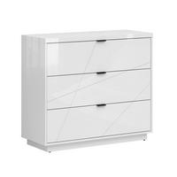 KOMMODE Sven Weiß - Weiß, Holzwerkstoff (106/93/42cm) - Petits-meubles