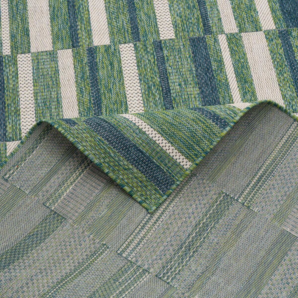 IN- UND OUTDOOR TEPPICH CARPETTO - Grün, Textil (160/235cm) - Pergamon