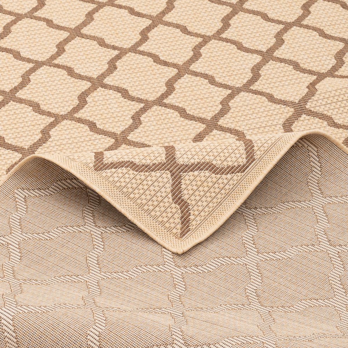 IN & OUTDOOR TEPPICH FLACHGEWEBE VALENCIA MODERN - Beige, Textil (120/170cm) - Pergamon