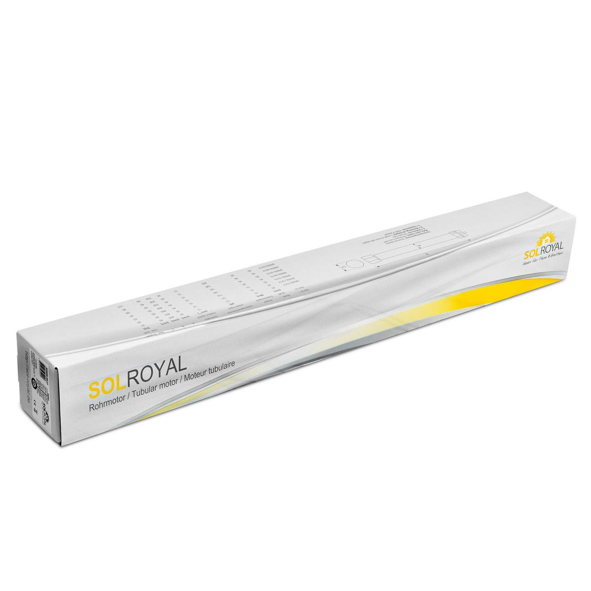 ROHRMOTOR SolTec M90 40Nm ø 45mm SW ø = 60mm - Blau, Metall (6/4/53cm) - Sol Royal