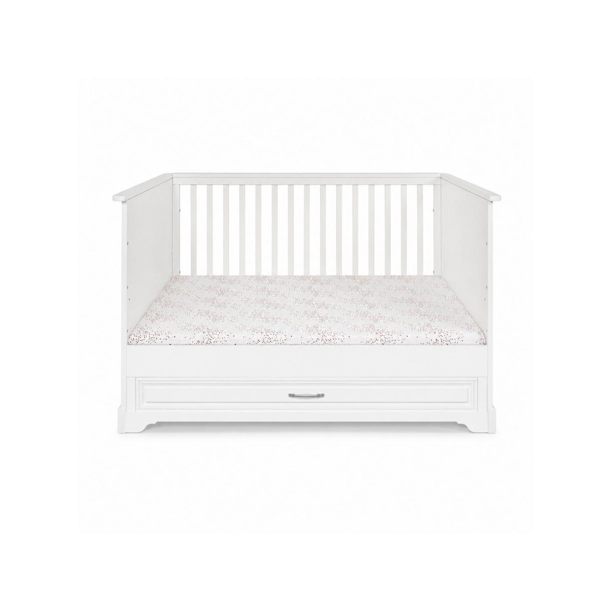 CHILDREN beds TWINKLE mit Schublade Weiß matt - Weiß, Holzwerkstoff (150/90/80cm) - Lookway