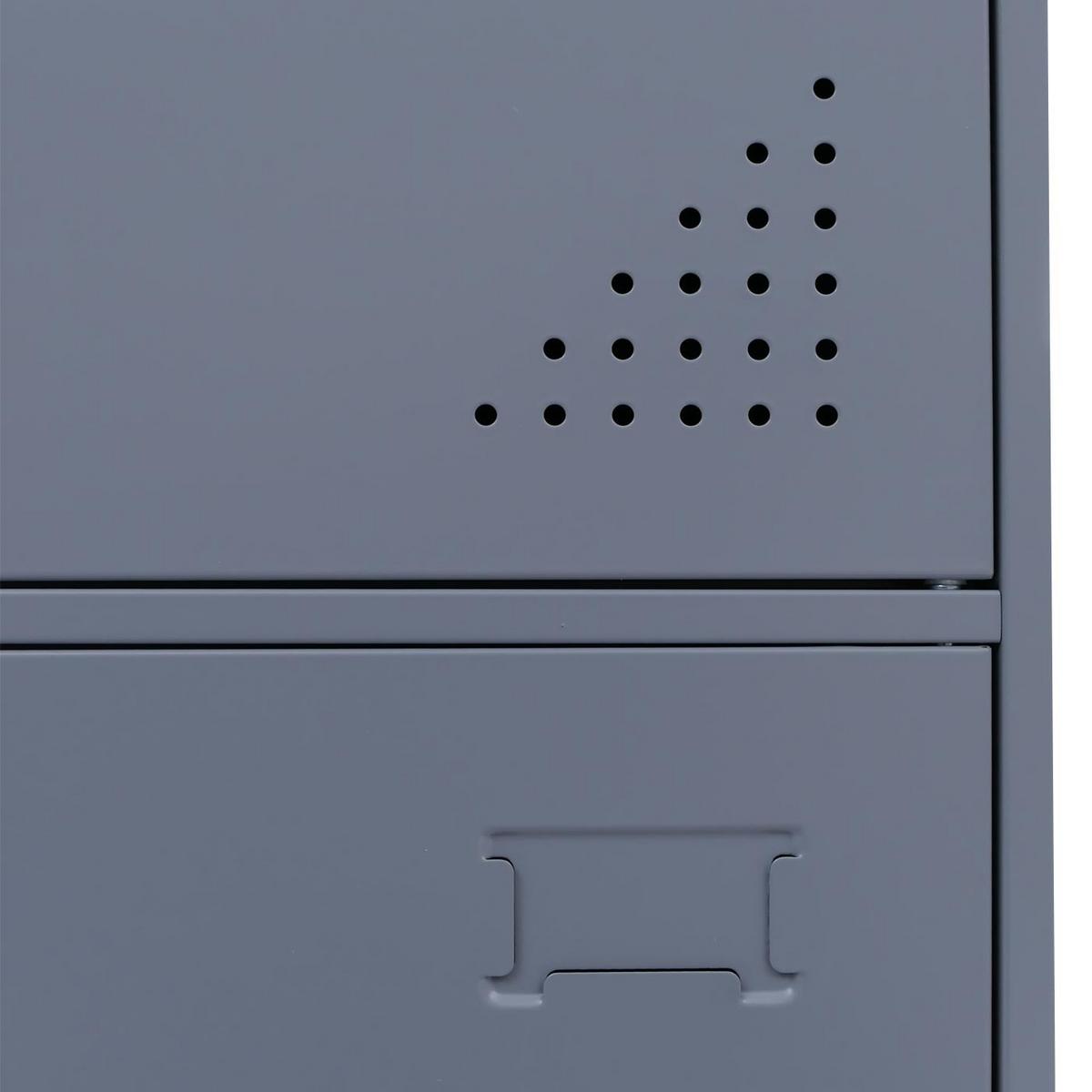 SPIND Grau - Grau, Metall (38/90/45cm) - MCW
