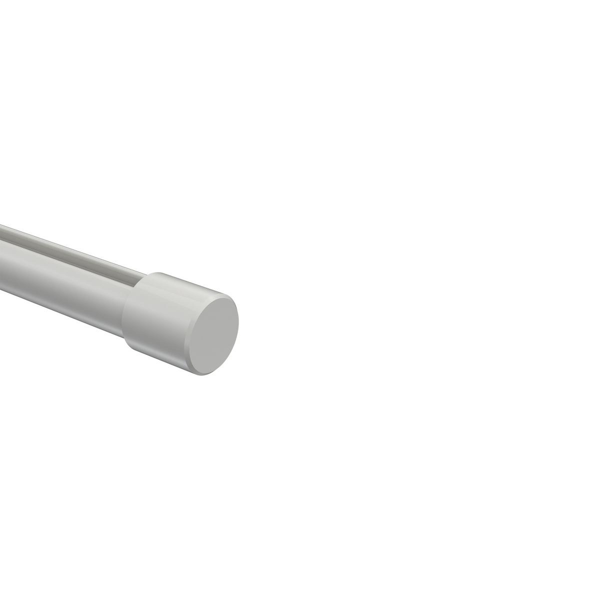 ENDSTÜCKE FÜR GARDINENSTANGEN 20 mm Ø, Santo Weiß, Packung 2 Stück - Weiß, Metall (2.5/2.5/2.5cm) - INTERDECO