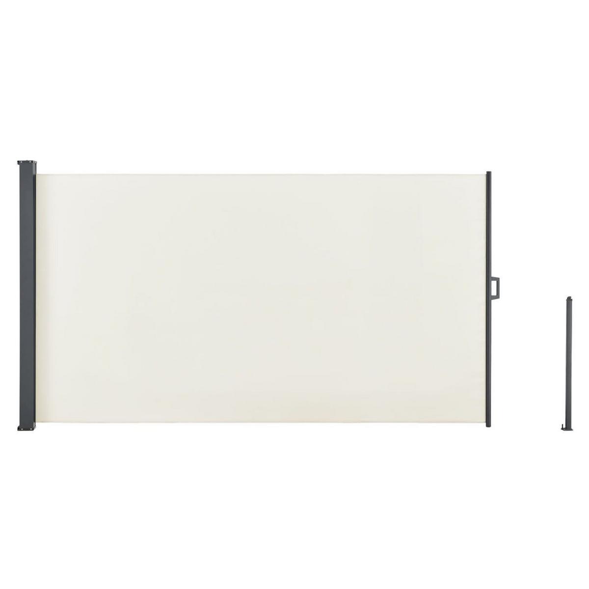 SEITENMARKISE Dubai beige 500x180 cm - Beige, Kunststoff (500/180/500cm) - Juskys