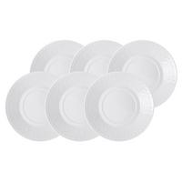 FRÜHSTÜCKS- / SUPPENUNTERTASSE Cellini weiß ø 18 cm 6er Set - Weiß, Keramik (18cm) - Villeroy & Boch