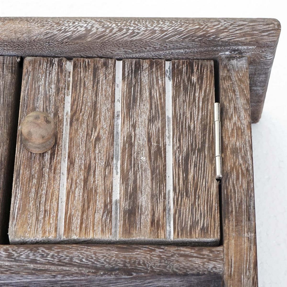 SCHLÜSSELBRETT Braun - Braun, Holz (40/19/8cm) - MCW