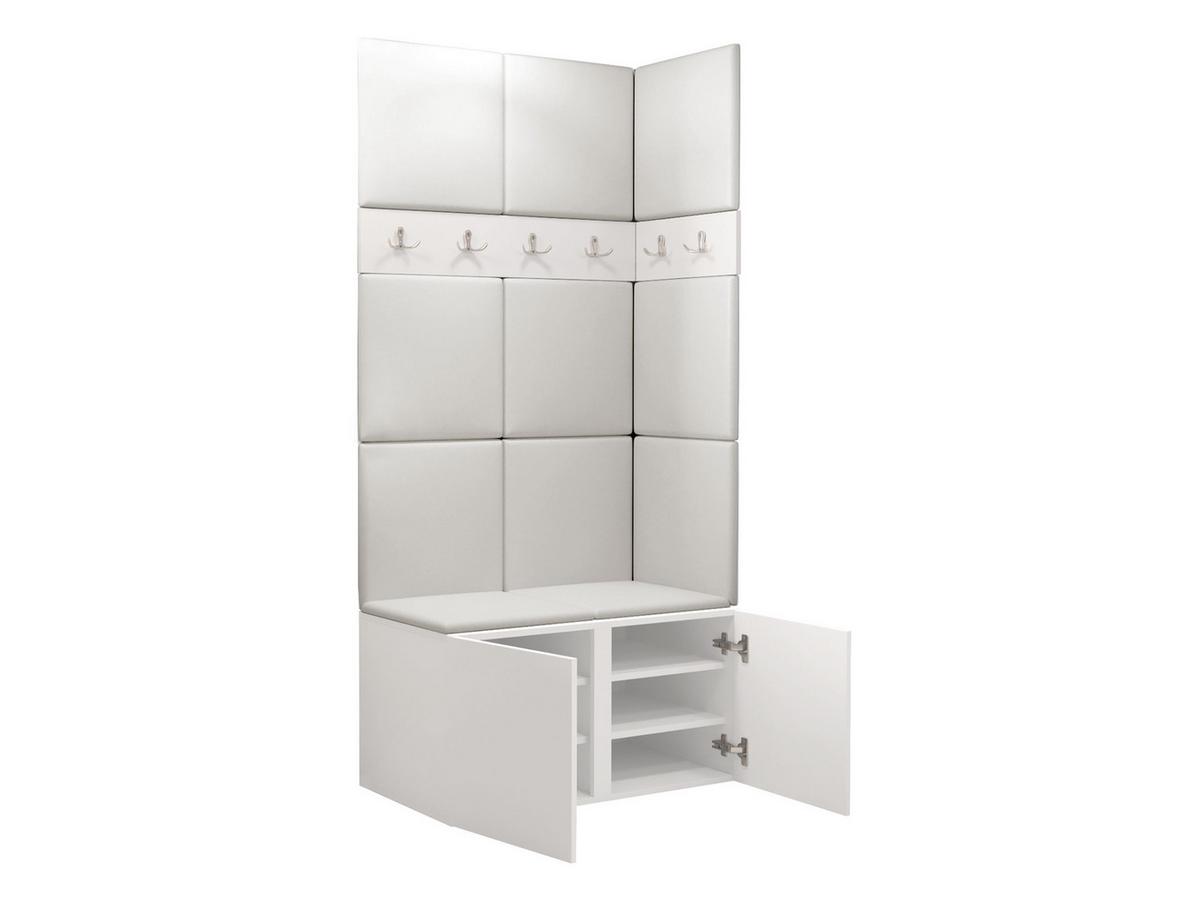 GARDEROBEN-SET Orion I - Graphitfarben/Braun, Holzwerkstoff/Kunststoff (84/186/46cm) - MIRJAN24