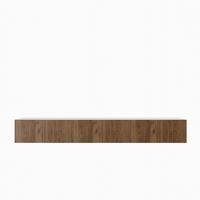 LOWBOARD VAREN 300/41/40 cm, Hängender TV-Schrank Weiß / Eichefarben - Eichefarben/Braun, Holzwerkstoff (300/41/40cm) - MASSENO