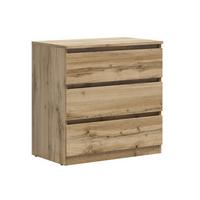 KOMMODE Edwin Holz - Braun, Holzwerkstoff (75/75/45cm) - Petits-meubles