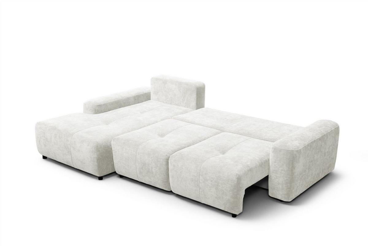 ECKSOFA Argos In Vibe - Creme, Holzwerkstoff/Textil (170/267cm) - Fun Möbel