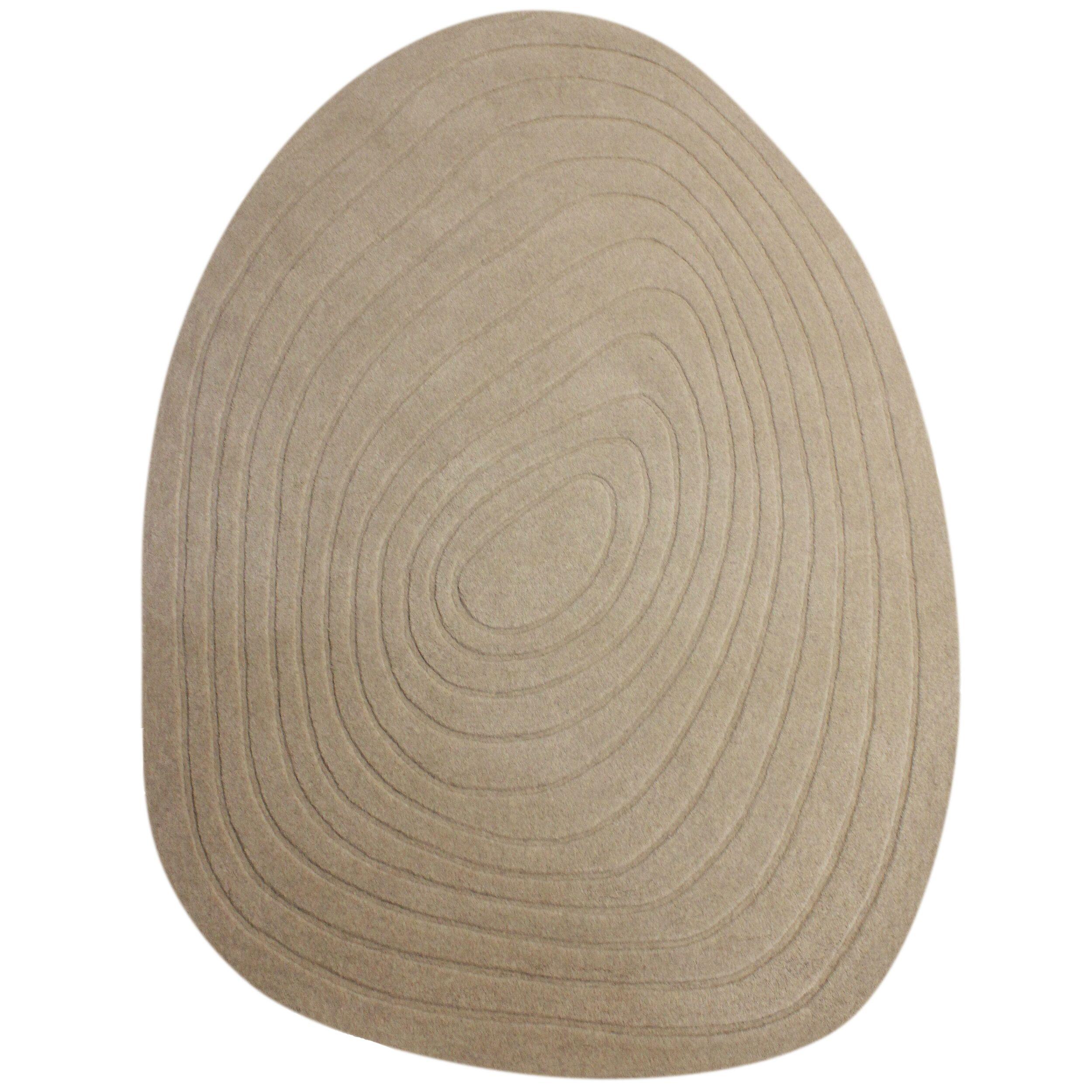 WOLLTEPPICH PARRET, mit Struktur, Beige, 200 x 290 cm - Beige, Textil (290/200cm) - KADIMA DESIGN