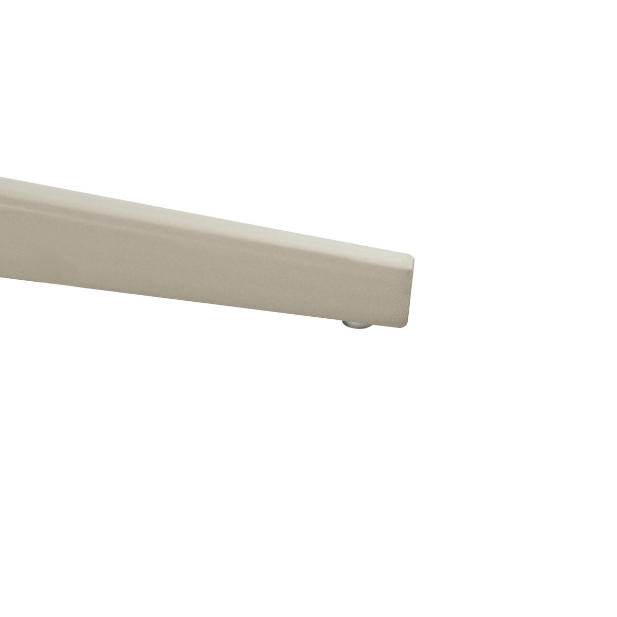 ESSZIMMERSTUHL drehbar Stoff Hellbeige Youngstown - Beige, Textil/Metall (59/78/63cm) - Beliani