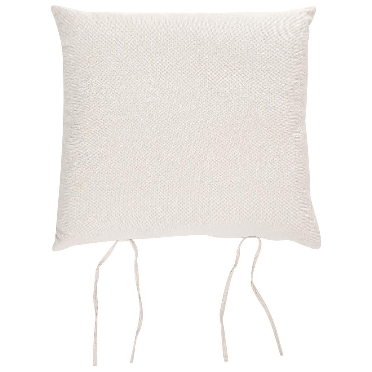 SCHAUKELSESSEL Holz Hellbraun/Hellbeige Kjevik - Beige/Braun, Textil (65/75/75cm) - Beliani