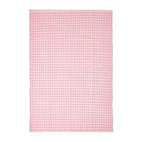 BAUMWOLLTEPPICH Vichy-Karo 60/90 cm - Rosa, Textil (60/90cm) - Homescapes