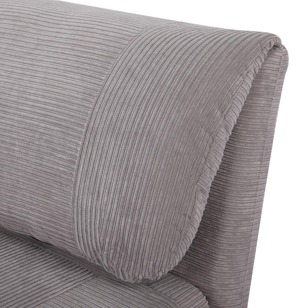 2-IN-1 Schlafsofa Schlafsessel Klappmatratze Gästebett Klappbett Hellgrau - Hellgrau/Naturfarben, Holz/Textil (87/89/82cm) - HOMCOM