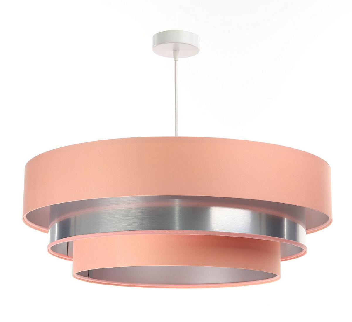 HÄNGELEUCHTE Rosa 60/20 cm - Pink, Kunststoff (60/1/20cm) - ONZENO