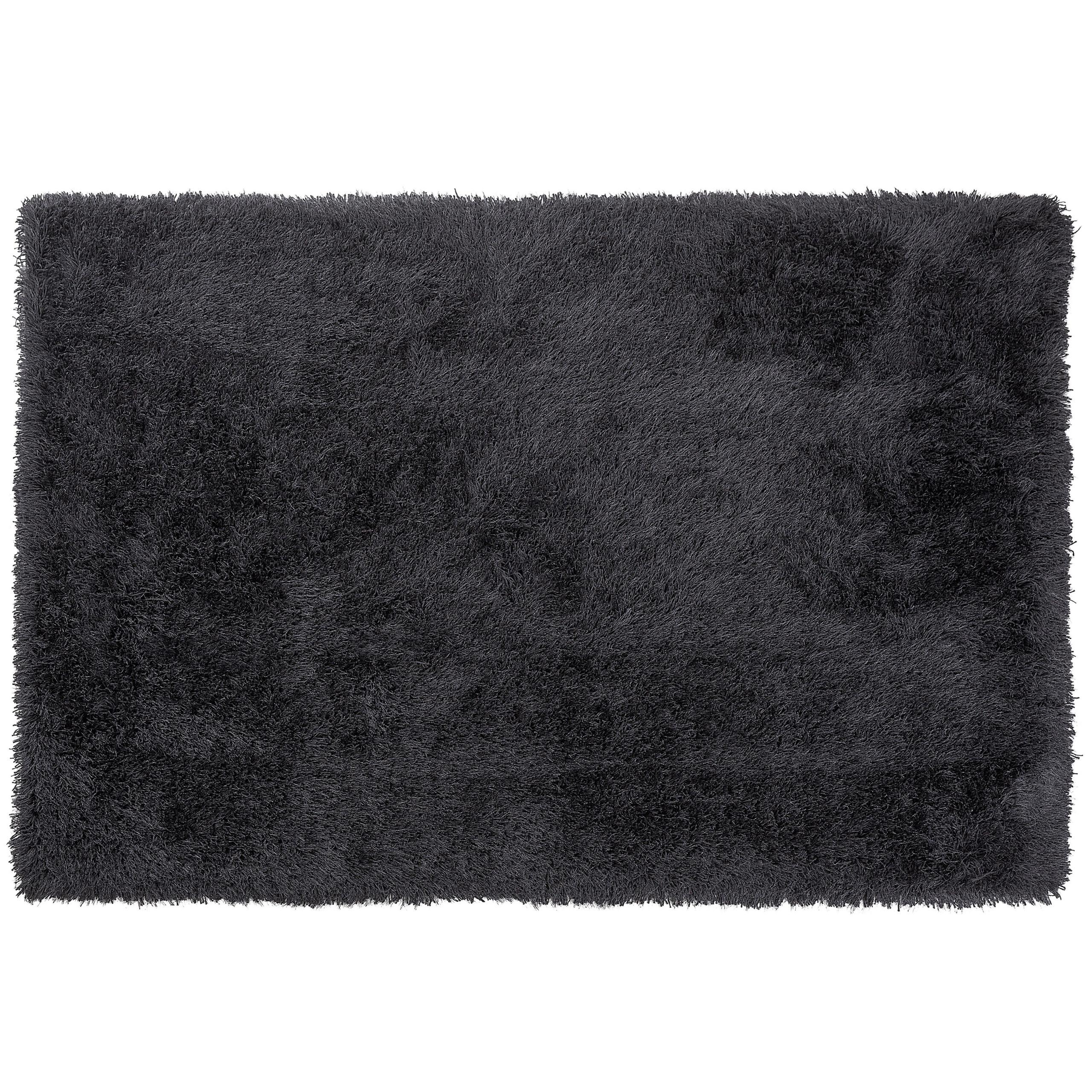 SHAGGY-TEPPICH Cide 300/200 cm - Schwarz, Kunststoff (200/300cm) - Beliani
