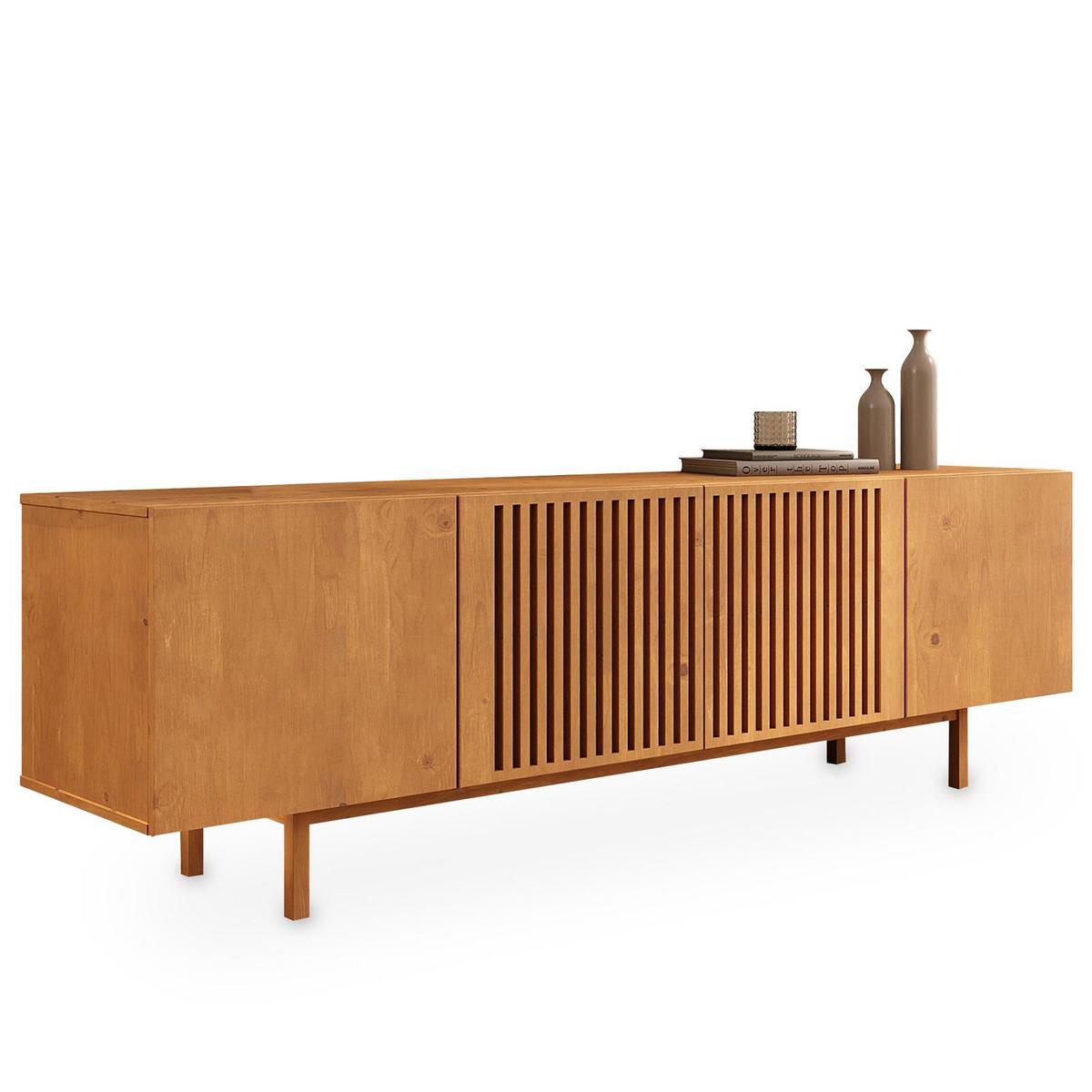 LOWBOARD LINN Eiche - Eichefarben, Holz (180/55/40cm) - IDIMEX