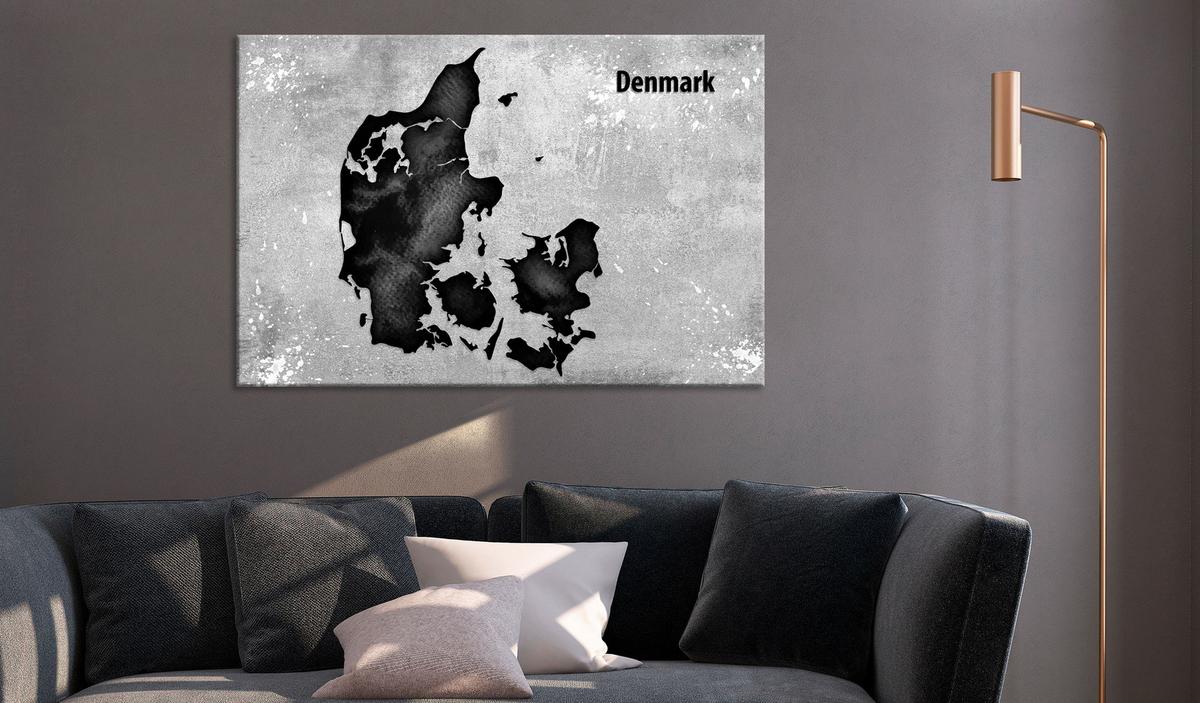 PINNWANDBILDER Schwarz-Weiß 120/80 cm - Schwarz, Naturmaterialien/Textil (120/80cm) - KUNSTLOFT