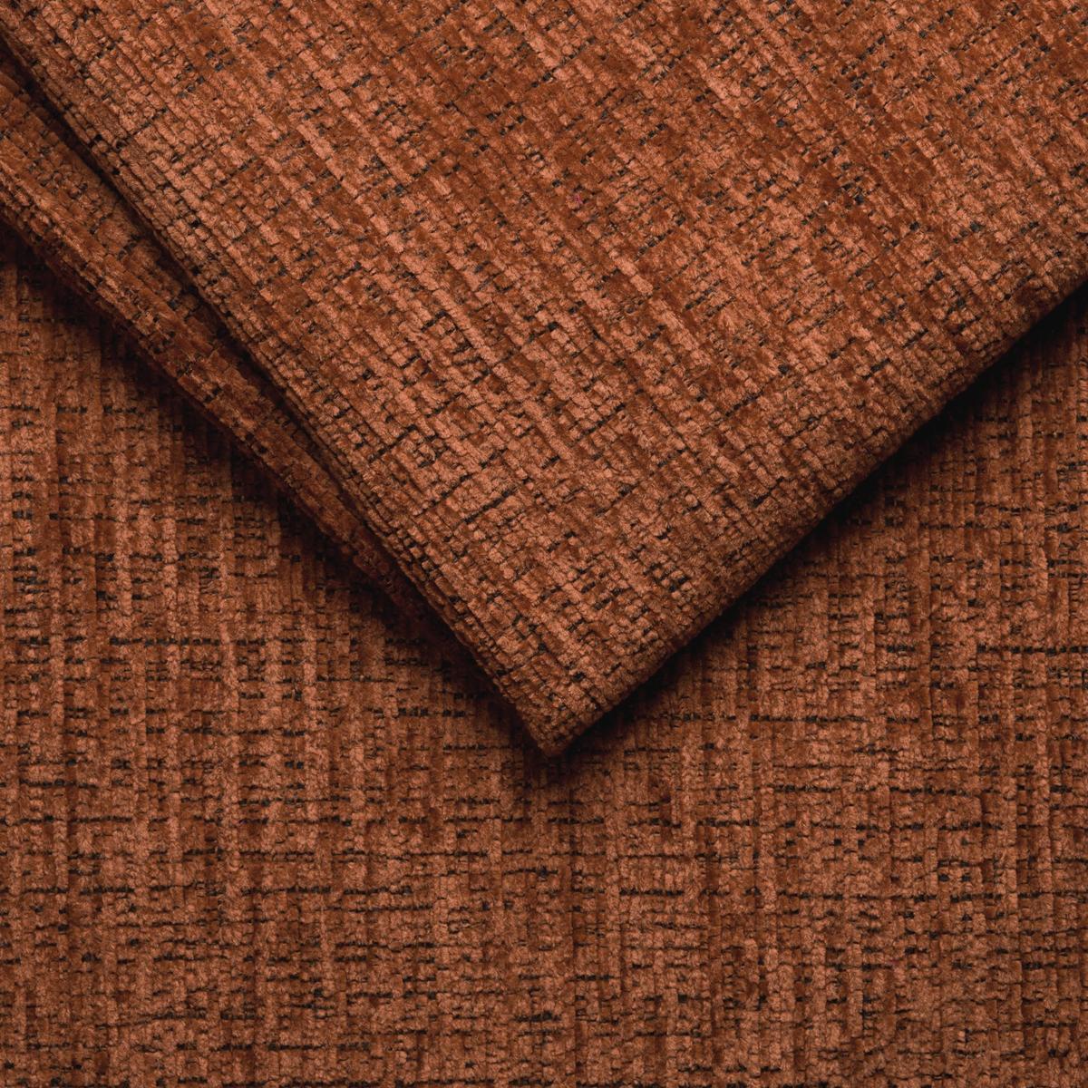 SOFA CLOUDI 2-Sitzer, rostrot - Schwarz/Orange, Holz/Textil (181/89/104cm) - Wozimo