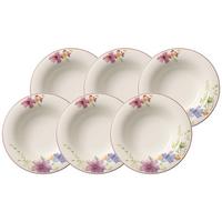 SUPPENTELLER Mariefleur Basic bunt ø 23 cm 6er Set - Multicolor, Keramik (23cm) - Villeroy & Boch