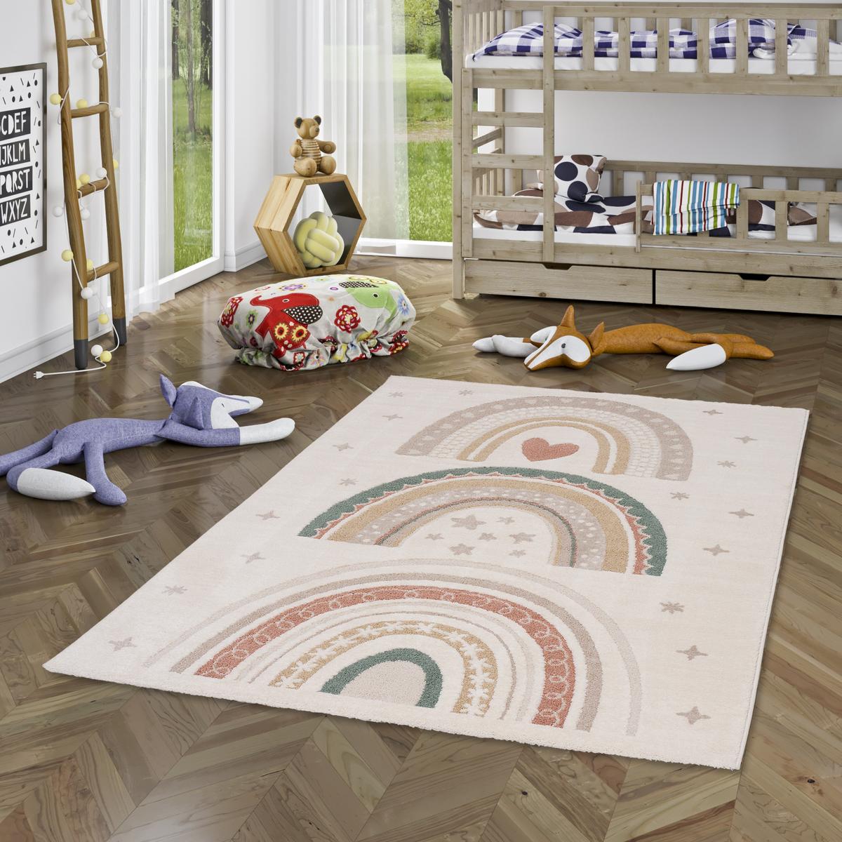 KINDER TEPPICH HAPPY KIDS - Multicolor, Textil (80/150cm) - Pergamon