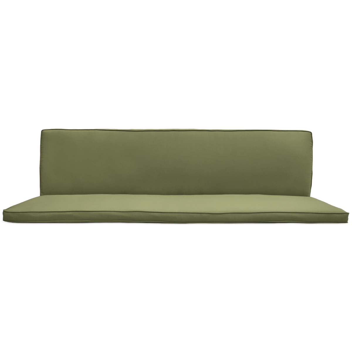 AUFLAGE für Hollywoodschaukel Loft HS 180x50cm Olivgrün - Olivgrün, Textil (100/180cm) - Beautissu 