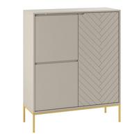 SIDEBOARD Daria Kaschmir - Kaschmir, Holzwerkstoff (102/145/39cm) - Petits-meubles