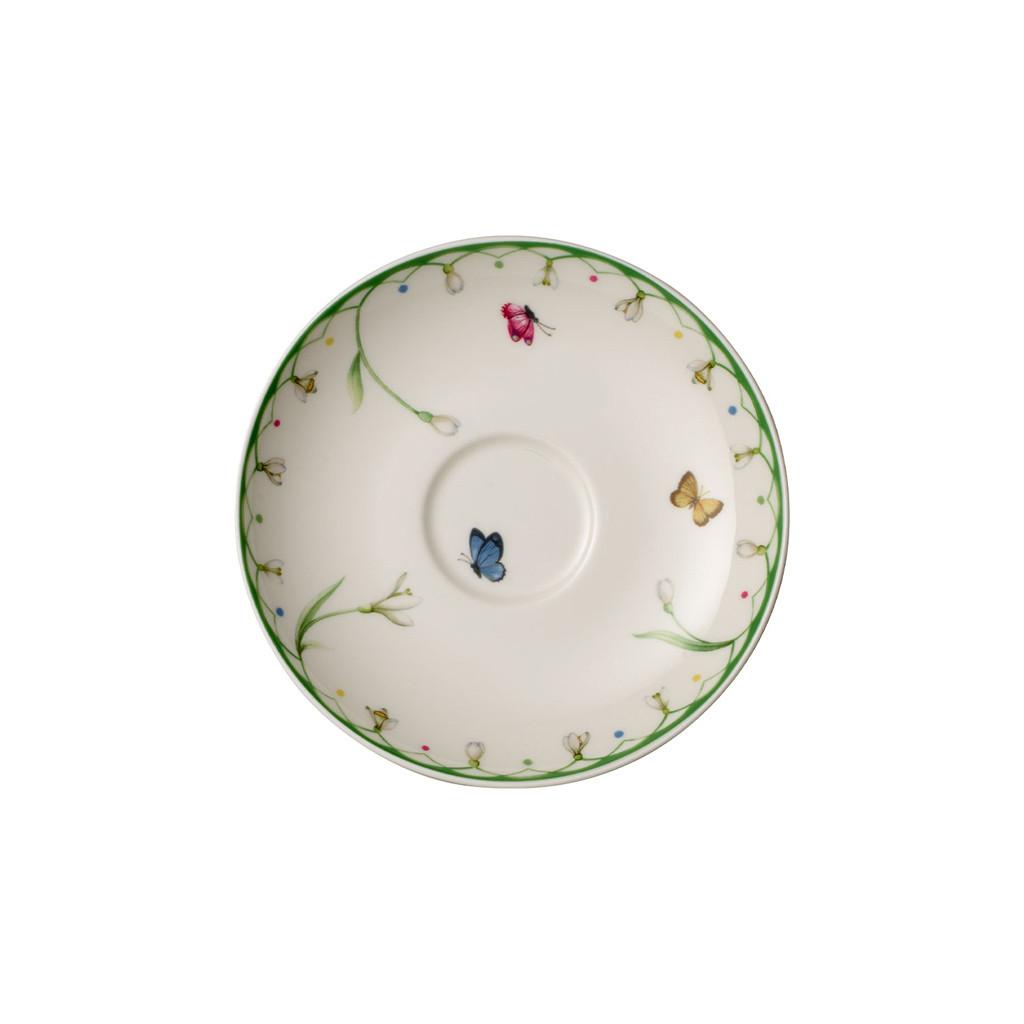 KAFFEEUNTERTASSE Colourful Spring bunt ø 14,8 cm - Multicolor, Keramik (14.8cm) - Villeroy & Boch