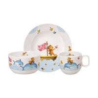 KINDERGESCHIRR Happy as a Bear bunt 3-tlg. - Multicolor, Keramik (2/2/2cm) - Villeroy & Boch
