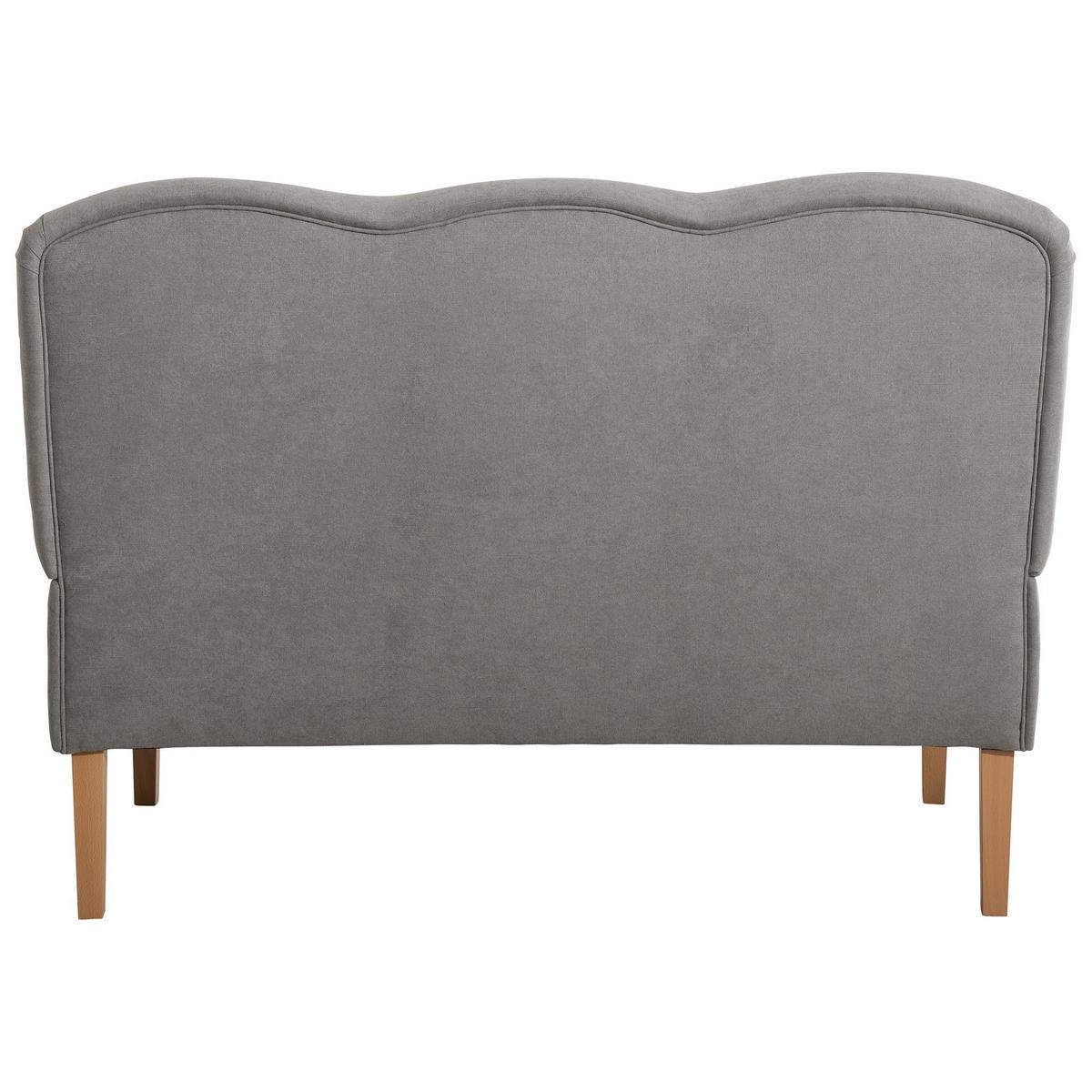 DININGSOFA Karin Flachgewebe hellgrau - Hellgrau, Kunststoff (84/103/147cm) - 58aufmkessel