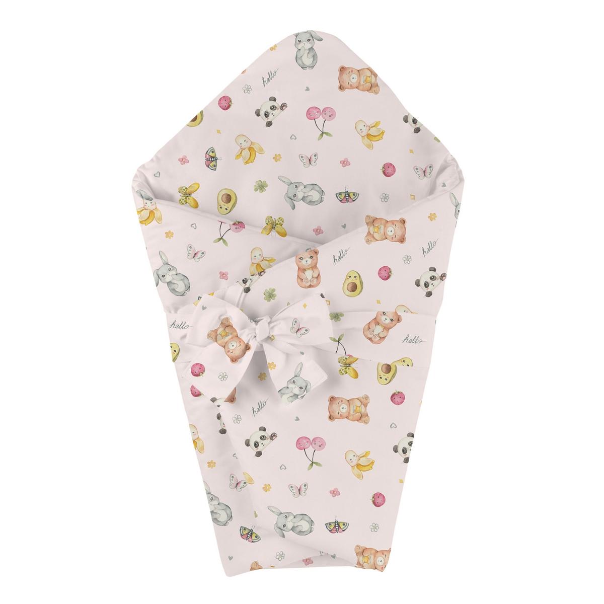 BABY Bambus-Bettwäsche Candycute - Rosa, Textil (75/75cm) - waldin