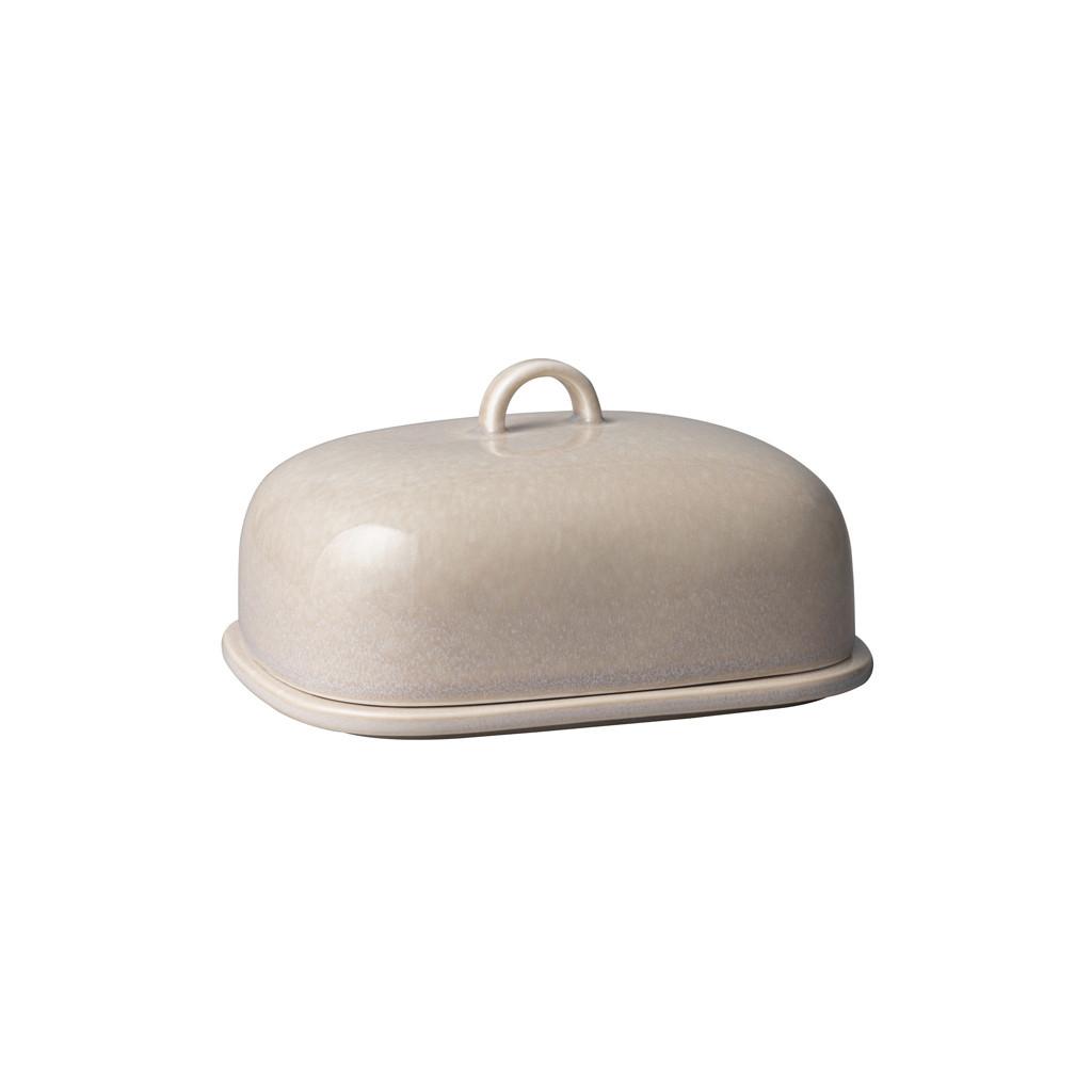 BUTTERDOSE Perlemor Home beige 15,5 x 12 x 8 cm - Beige, Keramik (12.5/9.5/15.5cm) - like.Villeroy & Boch