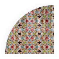 GLASPLATTE für Kamin 100x100 cm - Braun, Glas (100/100/0.4cm) - TULUP