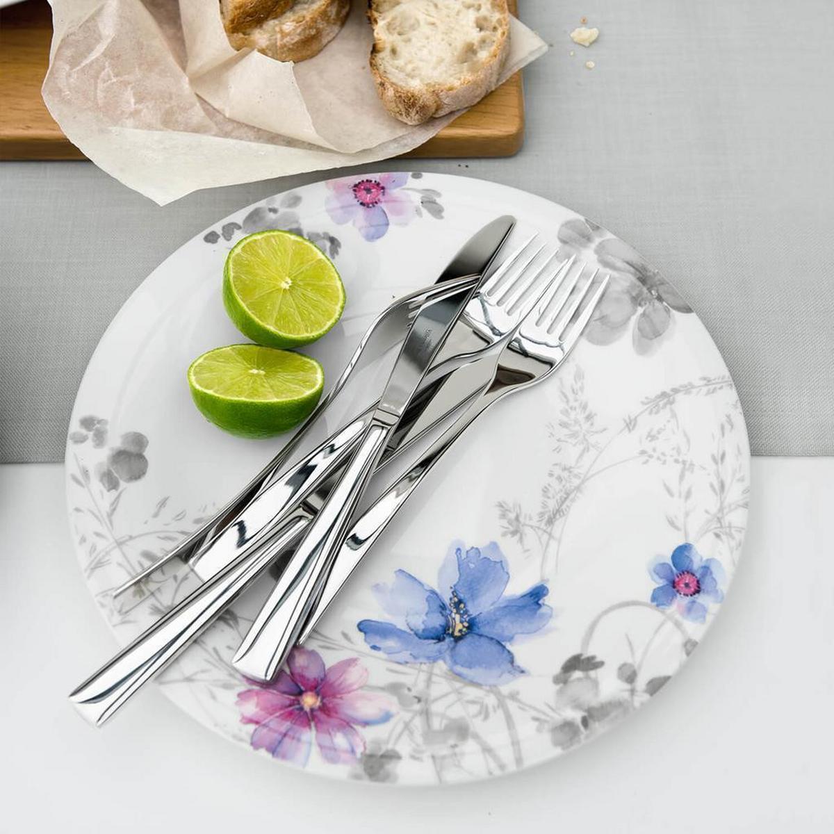 BASIC-SET Mariefleur Gris Basic bunt 6-tlg. - Multicolor, Keramik (2/2/2cm) - Villeroy & Boch
