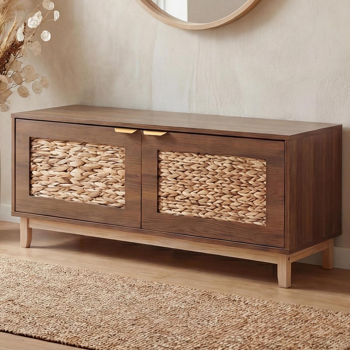SITZBANK Braun - Braun, Holz (100/45/42cm) - MCW