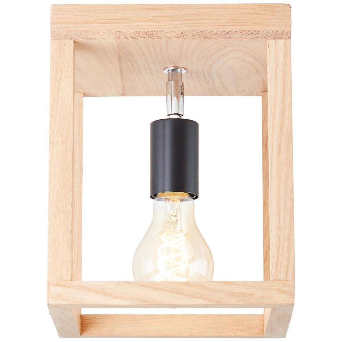 DECKENLEUCHTE Nerea 99436/35 - Naturfarben, Holz (20/20/25cm) - Brilliant