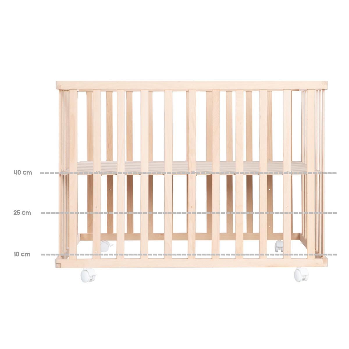 LAUFGITTER 100x75 Adam & Eule - Naturfarben, Holzwerkstoff (73/72/98.5cm) - Roba