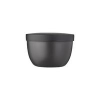 SNACKPOT Ellipse Nordic Black 350 ml - Schwarz, Kunststoff (10.7/7.6/10.7cm) - Mepal