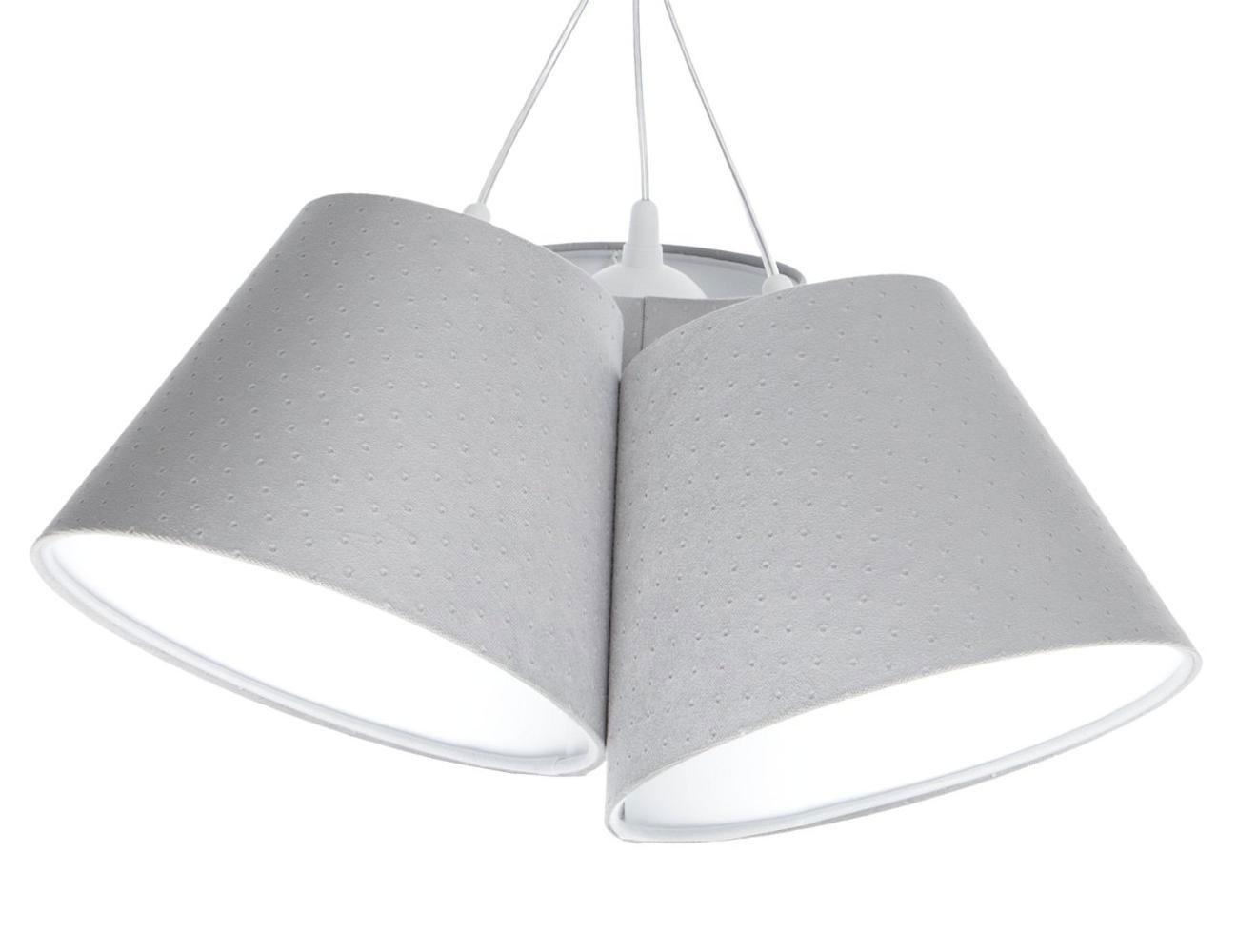 HÄNGELEUCHTE Grau 26/19 cm - Grau, Kunststoff (26/0.8/19cm) - ONZENO