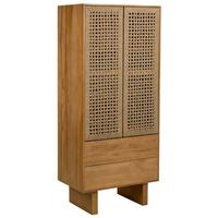SCHRANK aus Holz 75x45x170 cm - Braun, Holz (75/170/45cm) - Wanderlust