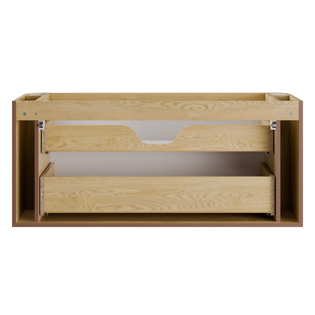 WASCHTISCH 120cm Mila Helle Eiche - Braun, Holzwerkstoff (120/52/46cm) - Petits-meubles